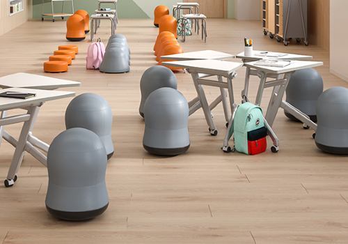 Active and flexible seating for modern classrooms