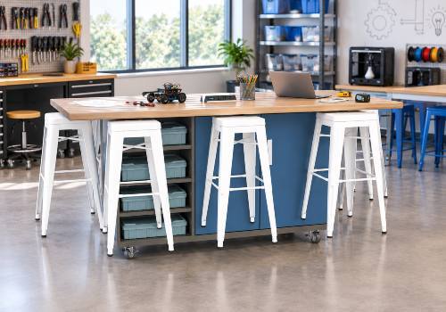 Makerspace workstations for STEM classrooms and school makerspaces